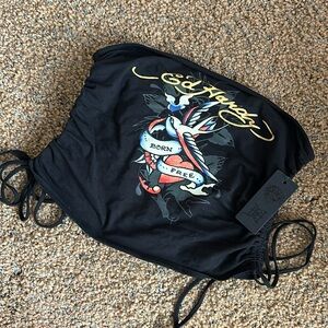 Ed Hardy tube top
